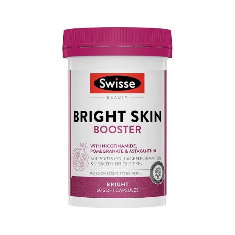 Swisse Beauty Bright Skin Booster 60 Capsules, 120 Capsules