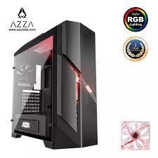 Azza PHOTIOS 250 Gaming Case, Black CSAZ-250 PHOTIOS 250 ประกัน 1ปี