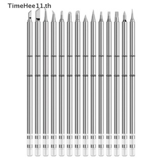 Timehee T12 ชุดหัวแร้งบัดกรีไฟฟ้า สําหรับ Hakko fx951 DIY TH