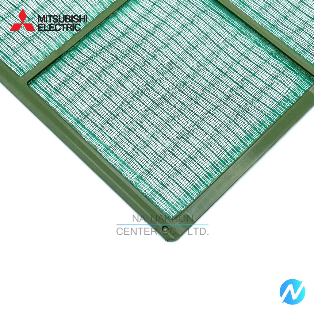 แผ่นกรองอากาศ (1 แผ่น) ฟิลเตอร์ อะไหล่แอร์ อะไหล่แท้ MITSUBISHI ELECTRIC รหัส E22 B66 100