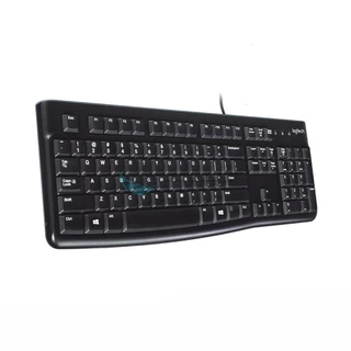 🛵มีส่งด่วน💨 LOGITECH คีย์บอร์ด KEYBOARD (TH/EN) รุ่น K120 + B100 เมาส์OPTICAL USB MOUSE