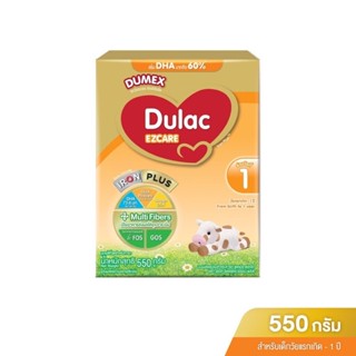 Dumex ดูแลค อีแซคแคร์ สูตร 1 นมผงสำหรับทารกแรกเกิด-1ปี ขนาด 550 กรัม 1 กล่อง