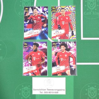 ชุดการ์ด​ 4ใบ​ ทีม​ Bayern Munchen จากกล่อง​ Steve​ Aoki​ Festival​