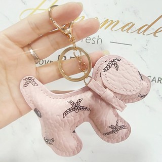 Creative Small Gift PU Leather Keychain Pendant Animal Model อุปกรณ์เสริม PU Leather พวงกุญแจน่ารัก