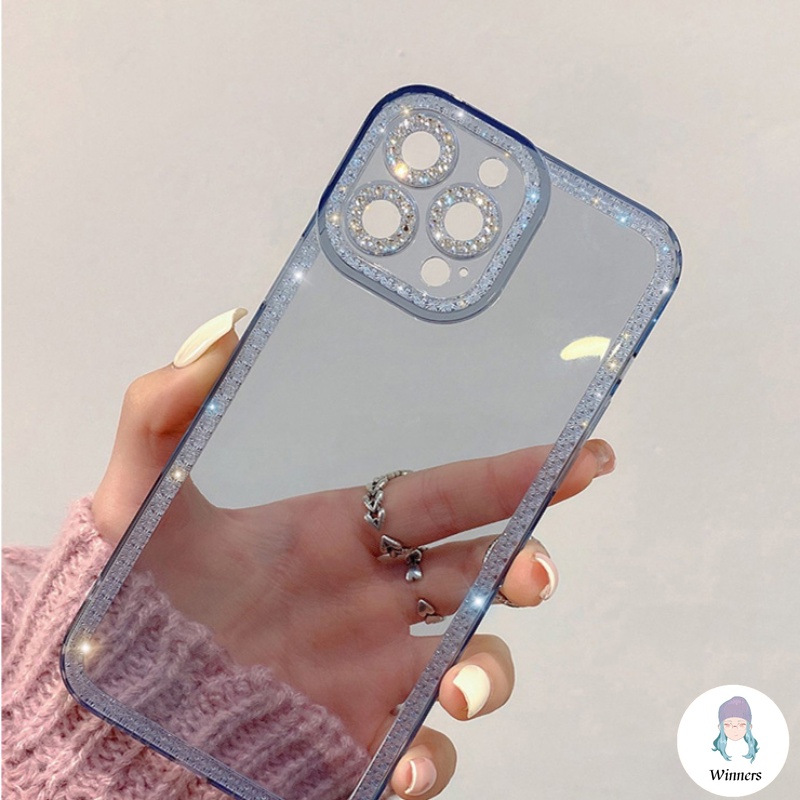 หรูหราเงาG Litterเพชรเคสโทรศัพท์เข้ากันได้สําหรับIPhone 16 15 14 13 12 11 Pro Max X XR 8 7 Plus SmoothบางกันกระแทกClear Soft TPUปกหลัง ราคา ถูกที่สุด ดีลบีเคเค แกลเลอรีภาพที่ 8