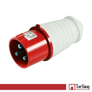 LUZINO ปลั๊กตัวผู้ 16A รุ่น AJ-014 16A 380 - 415V สีแดง
