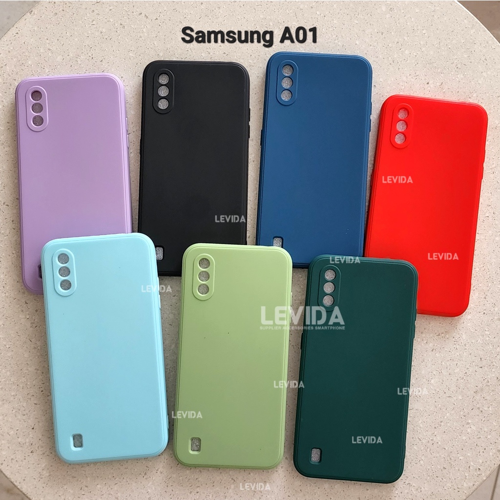 เคส Samsung A01 Macaron Square / เคส Samsung A01 Square Edge