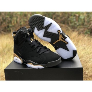 2020 Air Jordan 6 DMP Black Metallic Gold ขาย IO1D