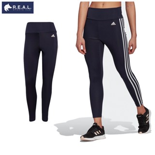 💸ลด45.-ใส่โค้ดRSPRAUG1💸กางเกงรัดรูป 7 ส่วนเอวสูง สไตล์สปอร์ต Adidas รุ่น Designed to Move 3-Stripes [GT0178]