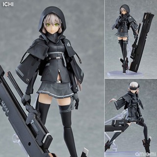 Figma ฟิกม่า Heavily Armed High School Girls Ichi อิจิ Arms Note อาร์ม โน๊ต ชุดนักเรียน สาวน้อยนักรบ Armor Model Another