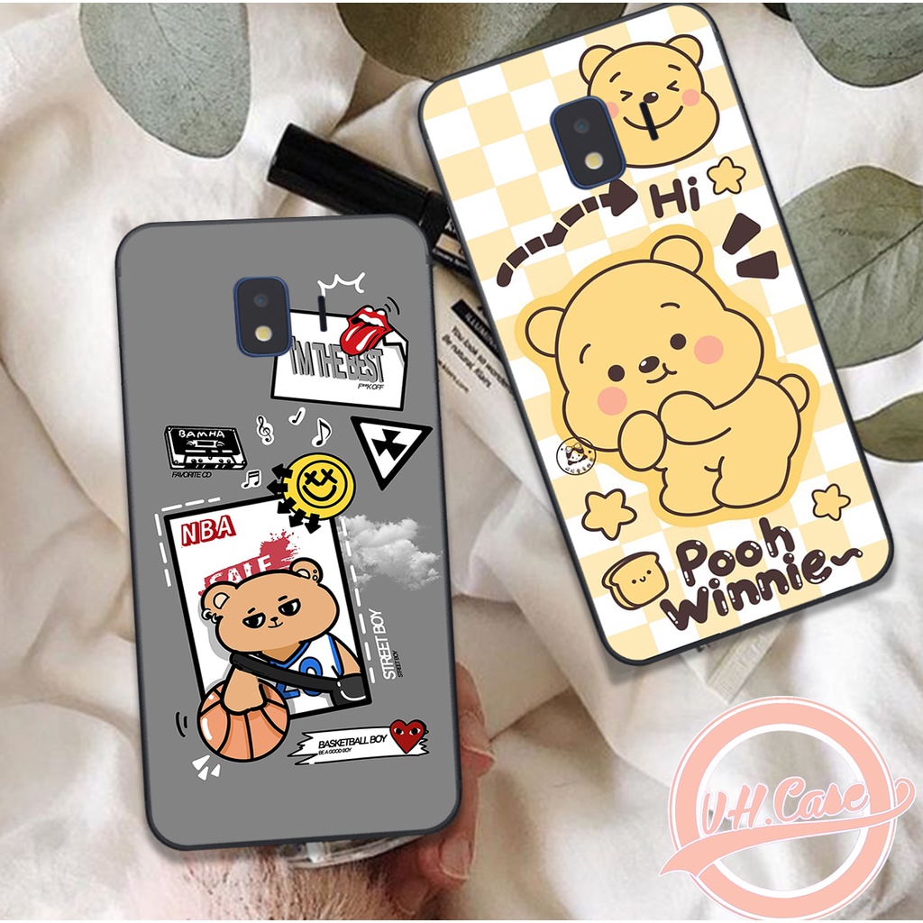 Samsung J2 CORE - เคส J2 PRIME พิมพ ์ ลายหมีน ่ ารักสุดน ่ ารัก
