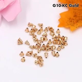 🧡พร้อมส่ง🧡แป้นทับหลังต่างหู แป้นต่างหู ทับหลัง ทับต่างหู 100 ชิ้น