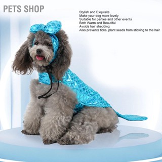 Pets Shop ที่คาดผม ประดับโบว์ ขนาดเล็ก กลาง ปรับได้ อบอุ่น สําหรับสัตว์เลี้ยง สุนัข