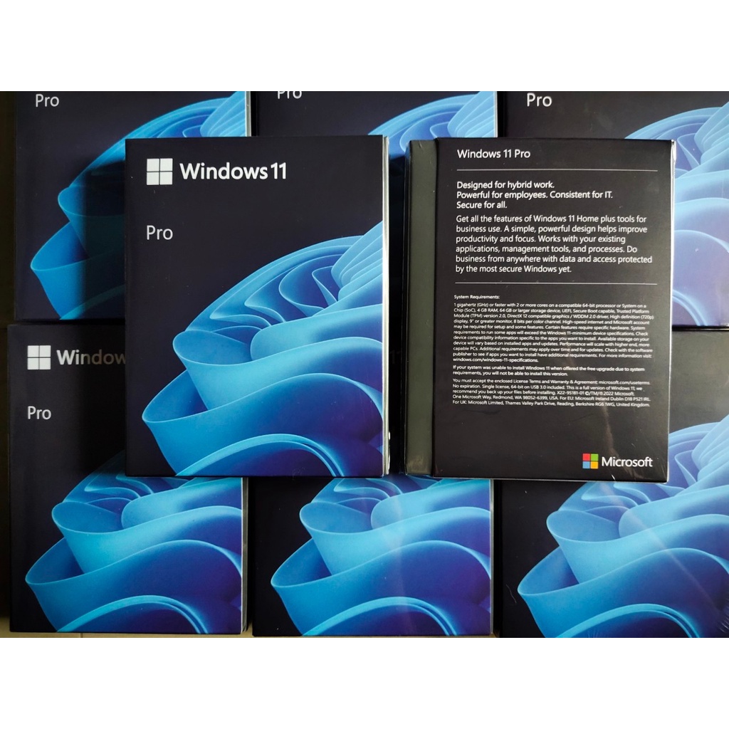 Windows 11Pro 32/64 Bit (HAV-00163) Box Package #4
