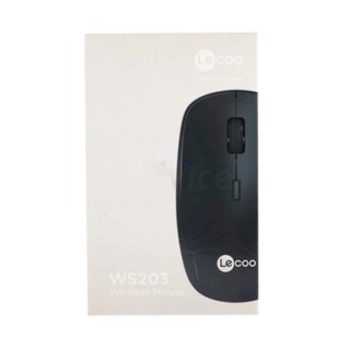 WIRELESS MOUSE LECOO (WS203) BLACK BY LENOVO