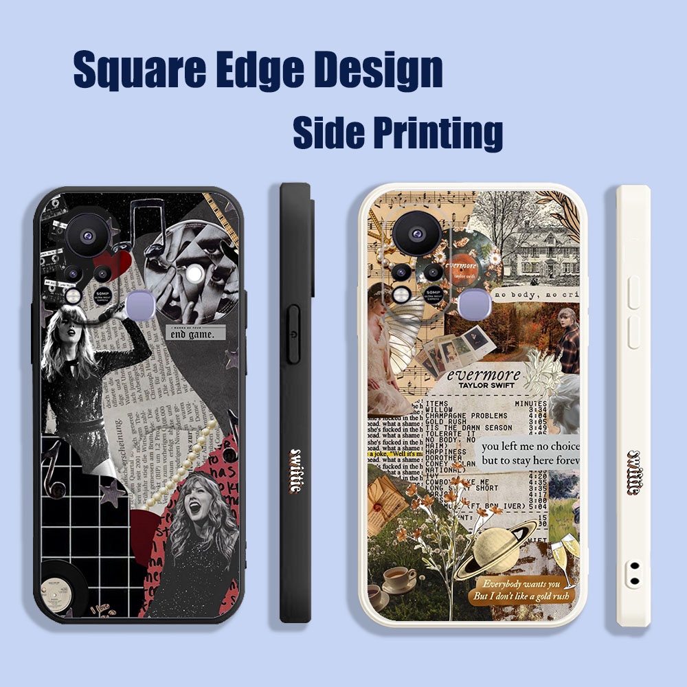 ปลอกสําหรับ Huawei Nova 3i 7i 8i 5T Y9S Taylor Swift Lyrics อัลบั้มความงาม WZH03 เคสโทรศัพท์ขอบสี่เห