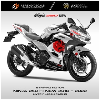 KAWASAKI สติกเกอร์ NINJA 250fi NEW 2018-2022 สําหรับติดตกแต่งรถจักรยานยนต์