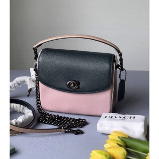 งาน shop มีถุงผ้าCoach Cassie crossbody 19 incolorblock