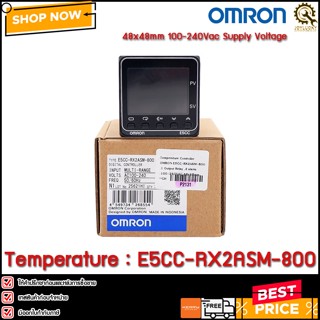 TEMPERATURE OMRON E5CC-RX2ASM-800,240V 48*48