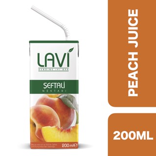 Lavi Peach Juice 200ml ++ ลาวี น้ำพีช 200มล.