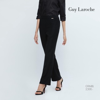 Guy Laroche กางเกงขาวยาว กาง﻿เ﻿กงผู้หญิง Business Smart slack Pants กางเกงขาม้า ใส่ทำงาน กีลาโรช (G9X4BL)