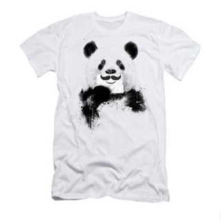 Funny panda T-Shirt เสื้อ ยืด ผู้ชาย เสื้อยืดถูกๆ