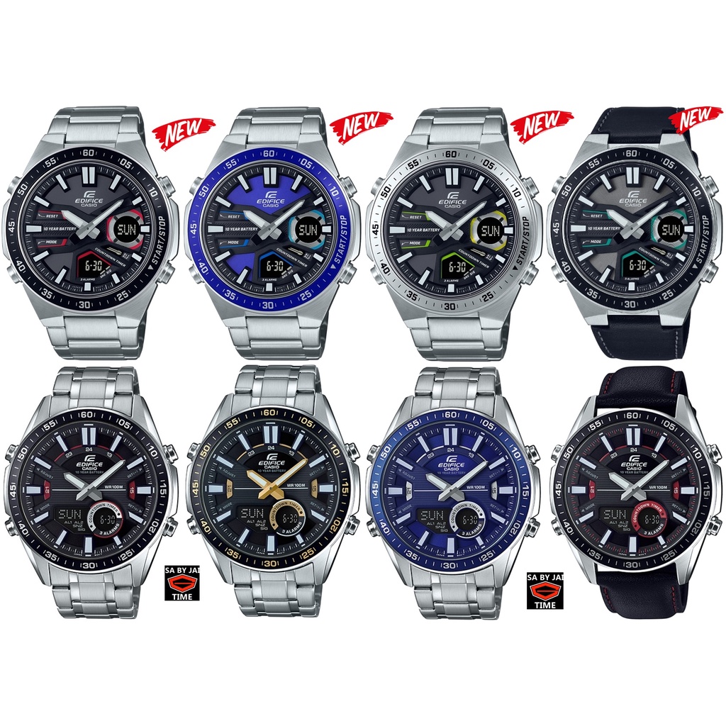 แท้ศูนย์ไทย New ยอดฮิต EFV-C120D CASIO EDIFICE  EFV-C110 EFV-C100D EFV-C100 EFV-C110D ประกันศูนย์ 1ป