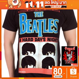 เสื้อวง The Beatles เสื้อลาย เดอะบีเทิลส์ ร็อคในตำนาน ลายอมตะ เสื้อวินเทจ RCM661