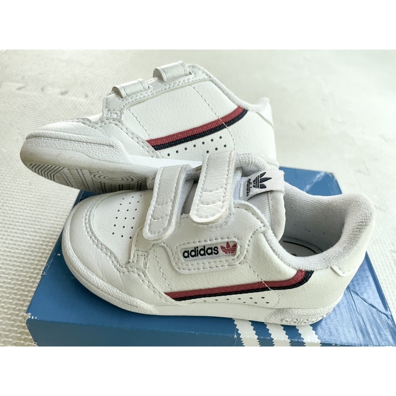 adidas ORIGINALS รองเท้า Continental 80 เด็ก สีขาว