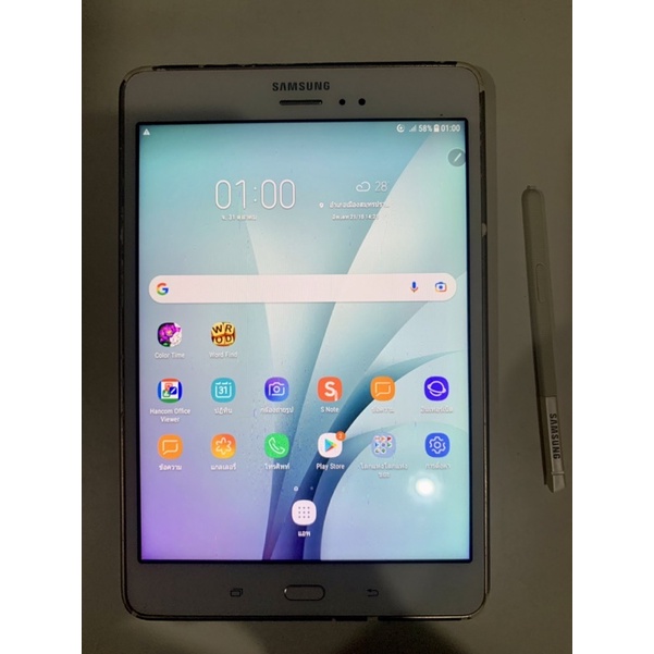 Samsung Galaxy Tab A 8.0 with S Pen (SM-P355) สินค้ามือสอง ตามสภาพ ราคาแบ่งปัน