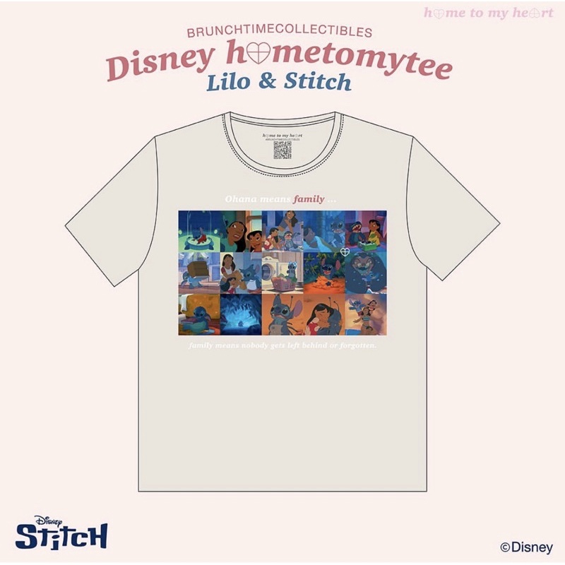 Home to my heart พร้อมส่ง  🌊💙 เสื้อ Stitch 🌊💙 New in pack ‼️ hometomyheart Home To My Heart