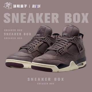 Sapatosa Ma Maniere x Air Jordan 4 Retro AJ4 รองเท้าบาสเก็ตบอล ข้อกลาง DV6773-220