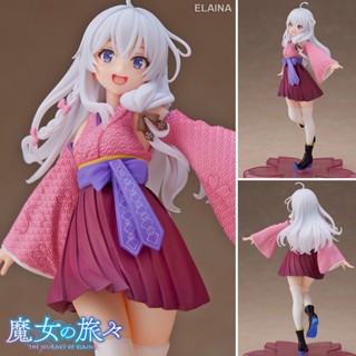 Figure ฟิกเกอร์ Majo no Tabitabi การเดินทางของคุณแม่มด Elaina อิเลน่า แม่มดนิเคะ แม่มดนักเดินทาง ชุดกิโมโน Kimono Model