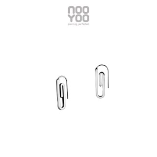 NooYoo ต่างหูสำหรับผิวแพ้ง่าย CoCr NF PAPER CLIP