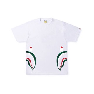 A BATHING APE® COLOR CAMO C SIDE SHARK TEE