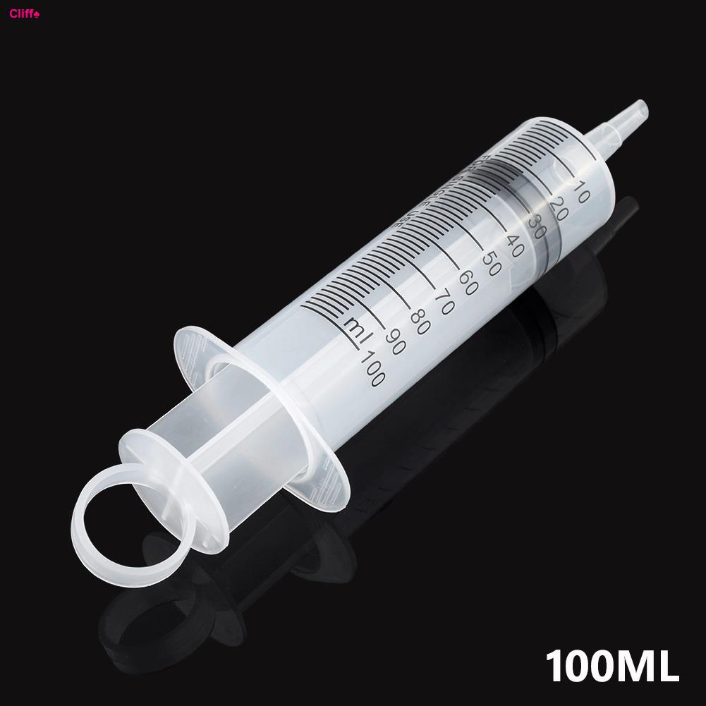 จัดส่งจากกรุงเทพถูกสุดในshopee 100-550ml ไซริงค์ สลิง กระบอกฉีดยา พลาสติก syringe ไซริงค์ใหญ่ ดูดของเหลวหัวฉีดตรงกลางให้