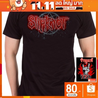 เสื้อวง SLIPKNOT เสื้อผ้าแฟชั่น Rock เสื้อวินเทจ สลิปน็อต RCM1122