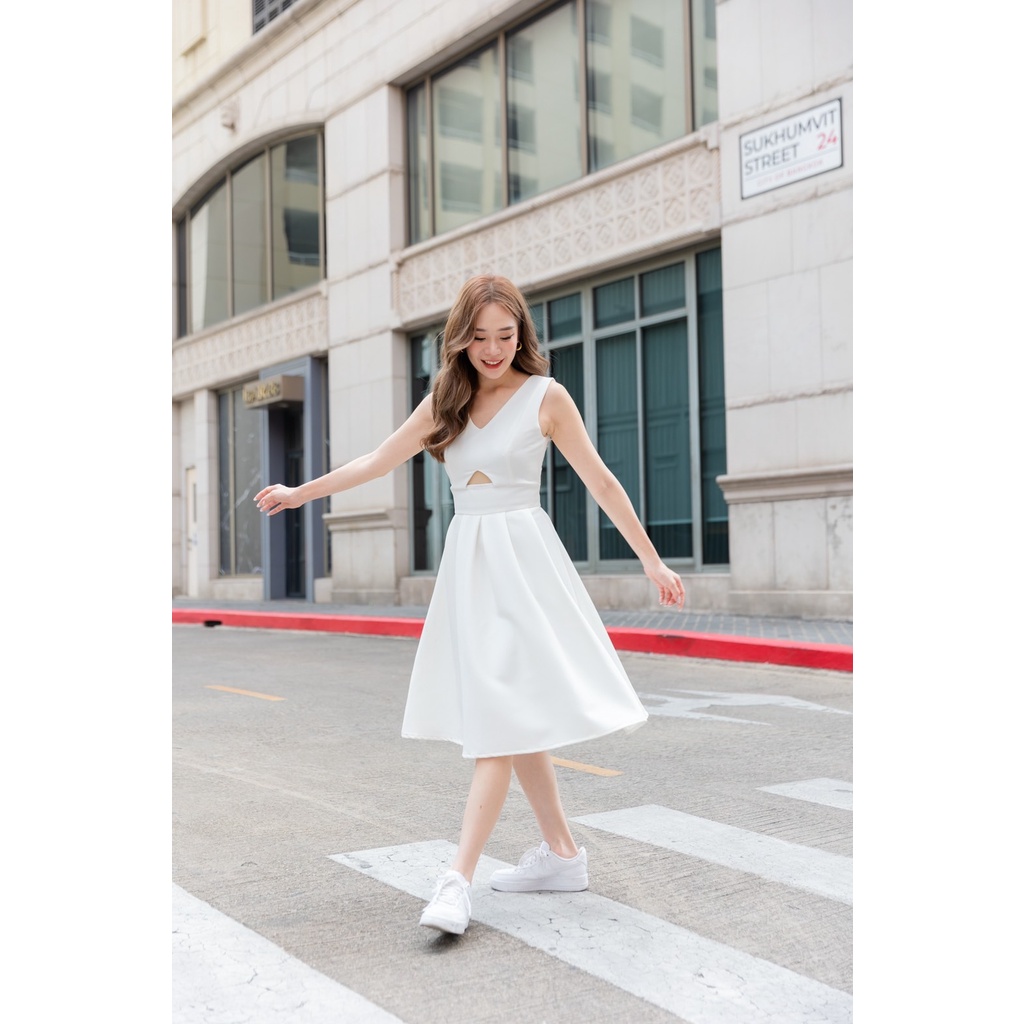 Firrr-Tulip Dress-ชุดใส่เที่ยว ชุดออกงาน ชุดเพื่อนเจ้าสาว