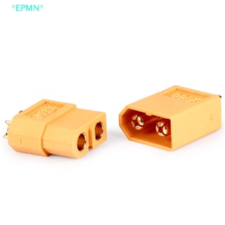 Epmn&gt; ใหม่ ปลั๊กเชื่อมต่อกระสุนตัวผู้ ตัวเมีย XT60 สําหรับ RC Lipo Hot 1 5 10 คู่