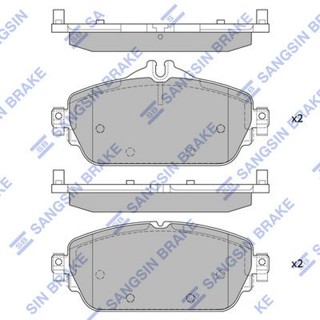 ผ้าดิสเบรคหน้า BENZ A-CLASS W176 B-CLASS W246 W242 C-CLASS W205 A205 C205 CLA C117 E-CLASS W213 A238 C238 S213 GLA HI-Q