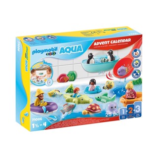 Playmobil 71086 Advent Calendar 1.2.3 Bathtime Fun แอ็คชั่นฟิกเกอร์ แอดเว้นท์ 123 อาบน้ำแสนสนุก