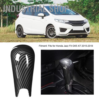 BIndustrial Shop ฝาครอบเกียร์ คาร์บอนไฟเบอร์ สําหรับ Honda Jazz Fit Gk5 At 2015-2018