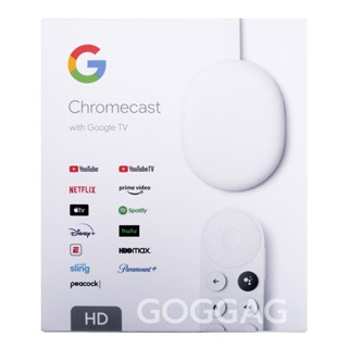 Google Chromecast with Google TV HD GA03131-US อุปกรณ์สตรีมมิ่ง ของใหม่ ของแท้ ราคาถูกที่สุด ส่งฟรี