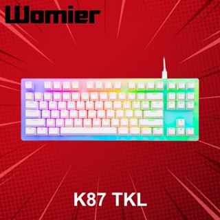 คีย์บอร์ด Womier K87 TKL (ภาษาไทย) ประกันศูนย์ 1 ปี