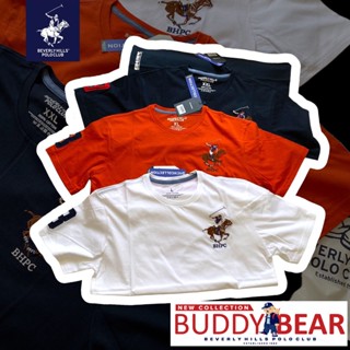 เสื้อยืด T-shirt Beverly Hills Polo Club ลายปักโปโล ของแท้100%