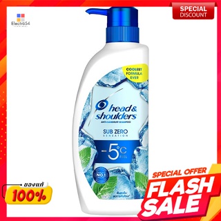 เฮดแอนด์โชว์เดอร์ แชมพูขจัดรังแค สูตรซับ ซีโร่ เซนเซชัน 450 มล.head and shoulder Anti-Dandruff Shampoo Sub Zero Sensatio