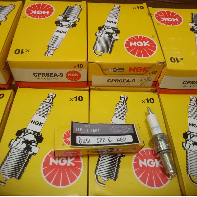 NGK CPR6EA 9/Busi Jupiter Mx Supra X 125 Satria Fu Karisma Vixion Beat Fi Vario Thunder/Spark Plug C