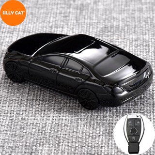 เคสกุญแจรีโมทรถยนต์ สําหรับ Mercedes Benz Key Fob A B GLC CLA GLA CLS S E C Class W204 W205 W212