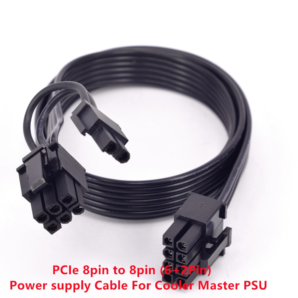 8Pin to 8Pin (6+2Pin) สายไฟสําหรับ Cooler Master MWE V2 Series 550W 650W 750W 850W