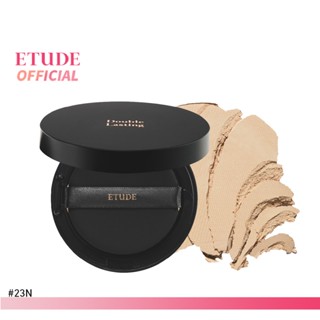 ETUDE Double Lasting Pact (11 g) #23N1 Sand อีทูดี้ แป้งฝุ่นอัดแข็ง ให้สัมผัสบางเบา แต่ปกปิดเนียนแน่น